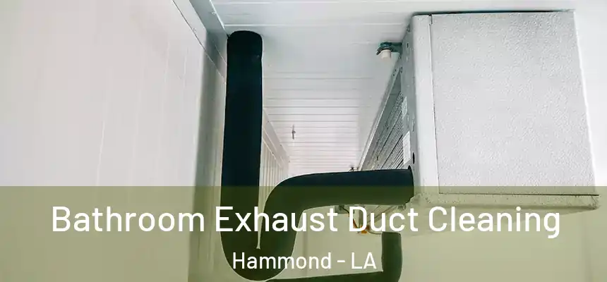  Bathroom Exhaust Duct Cleaning Hammond - LA