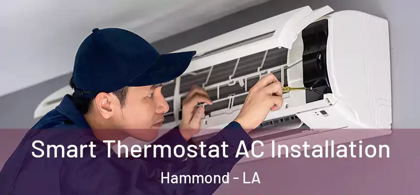  Smart Thermostat AC Installation Hammond - LA